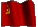 Bandeira soviética.