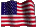 American flag.