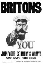 Lord Kitchener's 'Britons' poster.