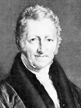 Thomas Robert Malthus 1766 à 1834.